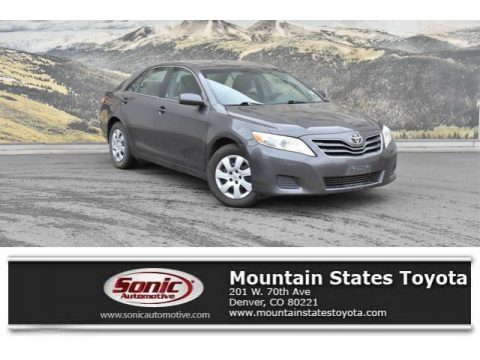 Magnetic Gray Metallic Toyota Camry LE.  Click to enlarge.
