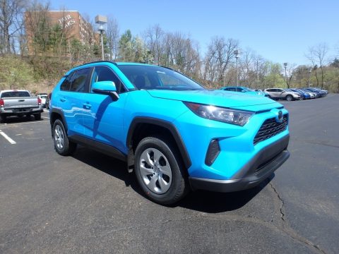 Blue Flame Toyota RAV4 LE AWD.  Click to enlarge.