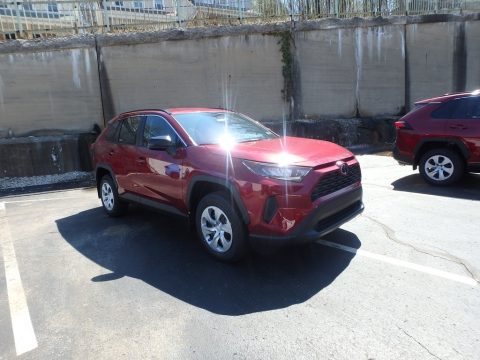 Ruby Flare Pearl Toyota RAV4 LE AWD.  Click to enlarge.