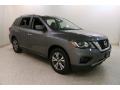 Front 3/4 View of 2019 Nissan Pathfinder SV 4x4 #1