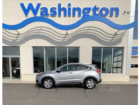 Lunar Silver Metallic Honda HR-V EX AWD.  Click to enlarge.