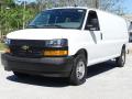 Front 3/4 View of 2019 Chevrolet Express 2500 Cargo Extended WT #5