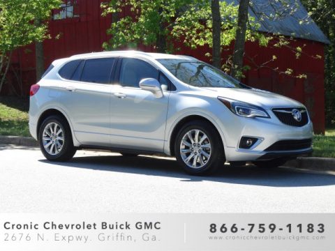 Galaxy Silver Metallic Buick Envision Essence.  Click to enlarge.