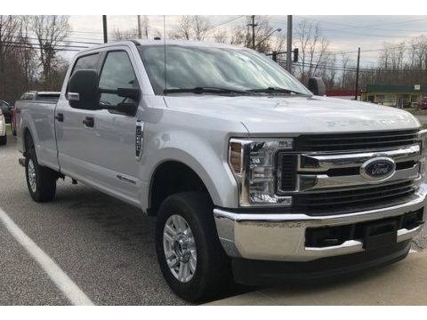 Ingot Silver Ford F250 Super Duty XLT Crew Cab 4x4.  Click to enlarge.