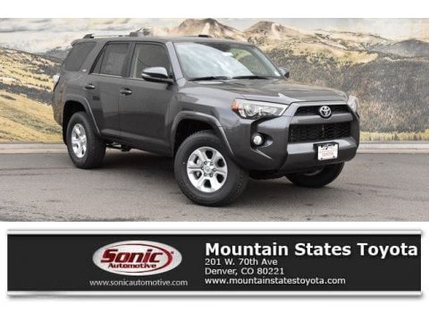 Magnetic Gray Metallic Toyota 4Runner SR5 Premium 4x4.  Click to enlarge.