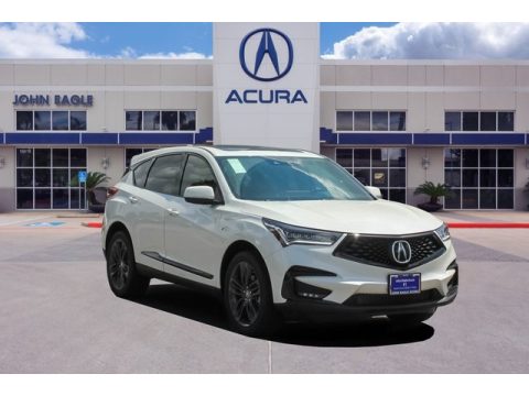 White Diamond Pearl Acura RDX A-Spec.  Click to enlarge.