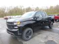 Front 3/4 View of 2019 Chevrolet Silverado 1500 Custom Z71 Trail Boss Double Cab 4WD #1