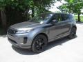 Front 3/4 View of 2020 Land Rover Range Rover Evoque SE #10