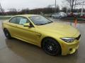 Front 3/4 View of 2020 BMW M4 Convertible #1