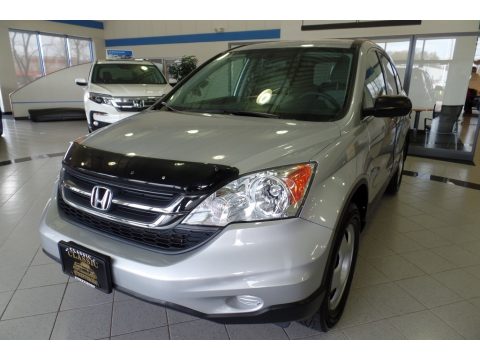 Alabaster Silver Metallic Honda CR-V LX.  Click to enlarge.