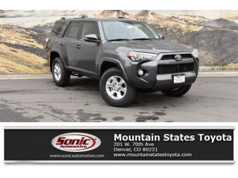 Magnetic Gray Metallic Toyota 4Runner SR5 Premium 4x4.  Click to enlarge.