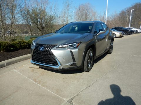 Atomic Silver Lexus UX 250h AWD.  Click to enlarge.