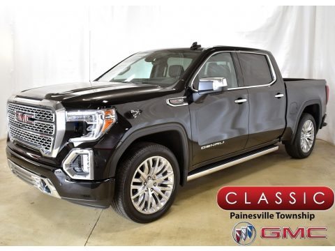 Onyx Black GMC Sierra 1500 Denali Crew Cab 4WD.  Click to enlarge.