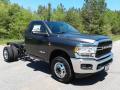 Front 3/4 View of 2019 Ram 3500 Tradesman Regular Cab 4x4 Chassis #4