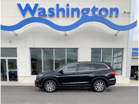 Crystal Black Pearl Honda Pilot EX-L AWD. Click to enlarge. Crystal Black Pearl Honda Pilot EX-L AWD. Click to enlarge.