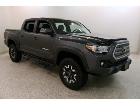 Magnetic Gray Metallic Toyota Tacoma TRD Sport Double Cab 4x4.  Click to enlarge.