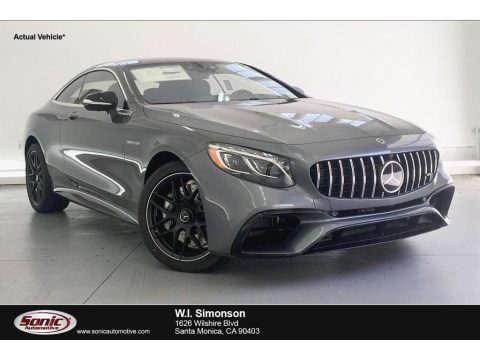 Selenite Grey Metallic Mercedes-Benz S AMG 63 4Matic Coupe.  Click to enlarge.