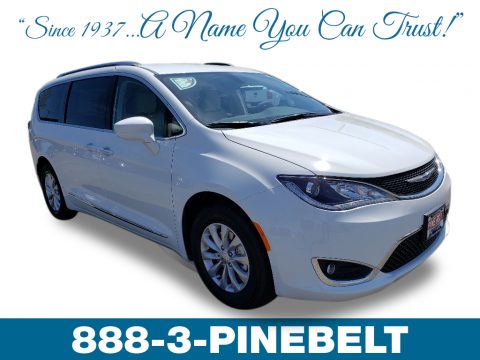 Bright White Chrysler Pacifica Touring L.  Click to enlarge.