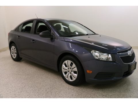 Atlantis Blue Metallic Chevrolet Cruze LS.  Click to enlarge.