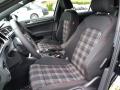  2019 Volkswagen Golf GTI Titan Black/Clark Plaid Interior #3