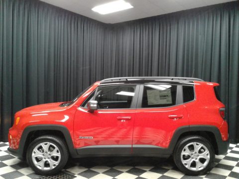 Colorado Red Jeep Renegade Limited 4x4.  Click to enlarge.
