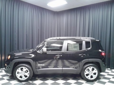 Black Jeep Renegade Limited 4x4.  Click to enlarge.