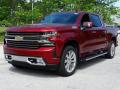 Front 3/4 View of 2019 Chevrolet Silverado 1500 High Country Crew Cab 4WD #7