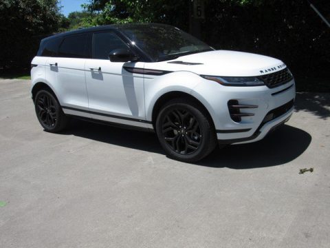 Fuji White Land Rover Range Rover Evoque S R-Dynamic.  Click to enlarge.