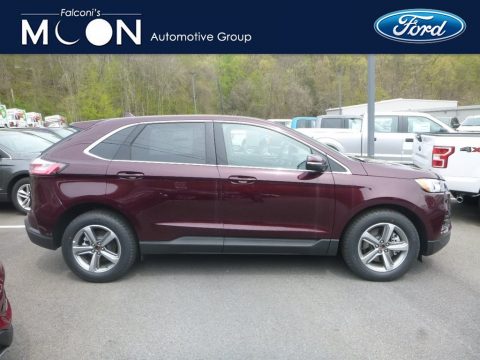 Ruby Red Ford Edge SEL AWD.  Click to enlarge.