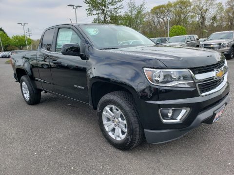 Black Chevrolet Colorado LT Extended Cab 4x4.  Click to enlarge.