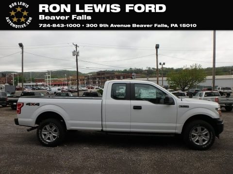 Oxford White Ford F150 XL SuperCab 4x4.  Click to enlarge.