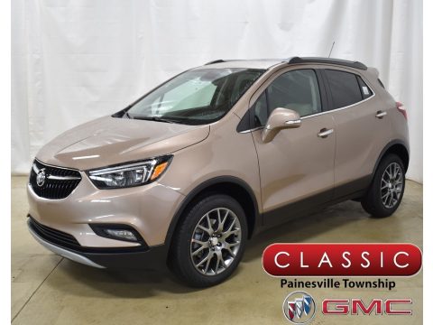 Coppertino Metallic Buick Encore Sport Touring AWD.  Click to enlarge.