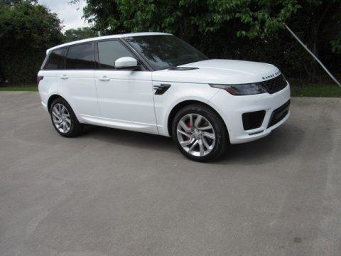 Fuji White Land Rover Range Rover Sport Supercharged Dynamic.  Click to enlarge.
