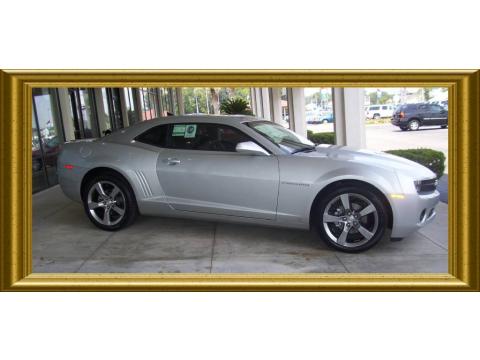 Silver Ice Metallic Chevrolet Camaro LT/RS Coupe.  Click to enlarge.