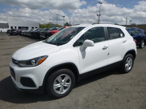 Summit White Chevrolet Trax LT AWD.  Click to enlarge.