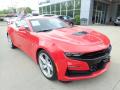 Front 3/4 View of 2019 Chevrolet Camaro SS Coupe #8