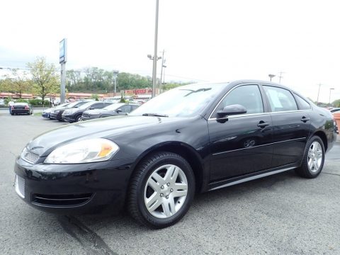 Black Chevrolet Impala LT.  Click to enlarge.