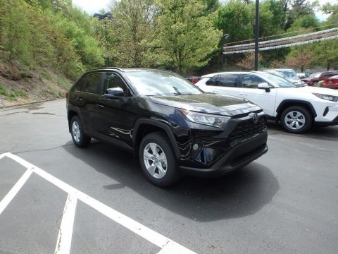 Midnight Black Metallic Toyota RAV4 XLE. Click to enlarge. Midnight Black Metallic Toyota RAV4 XLE. Click to enlarge.