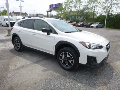 Crystal White Pearl Subaru Crosstrek 2.0i.  Click to enlarge.