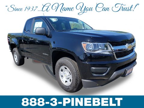 Black Chevrolet Colorado WT Extended Cab. Click to enlarge. Black Chevrolet Colorado WT Extended Cab. Click to enlarge.