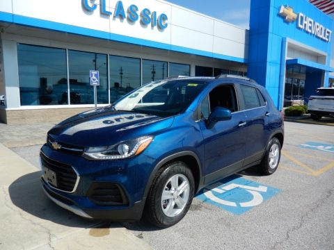Pacific Blue Metallic Chevrolet Trax LT. Click to enlarge. Pacific Blue Metallic Chevrolet Trax LT. Click to enlarge.