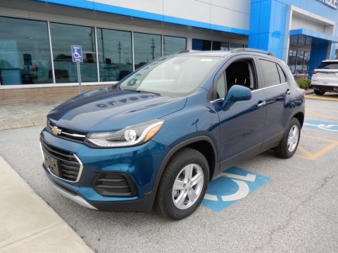 Pacific Blue Metallic Chevrolet Trax LT AWD. Click to enlarge. Pacific Blue Metallic Chevrolet Trax LT AWD. Click to enlarge.