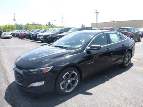Mosaic Black Metallic Chevrolet Malibu RS.  Click to enlarge.