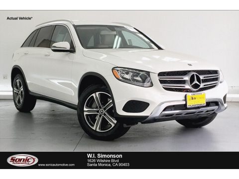 Polar White Mercedes-Benz GLC 300 4Matic.  Click to enlarge.