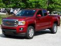 Front 3/4 View of 2019 GMC Canyon SLT Extended Cab #5