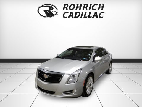 Radiant Silver Metallic Cadillac XTS Luxury AWD Sedan.  Click to enlarge.