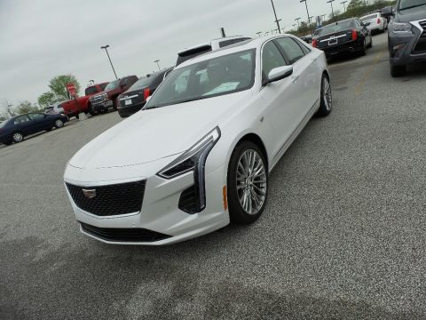 Crystal White Tricoat Cadillac CT6 Premium Luxury AWD.  Click to enlarge.