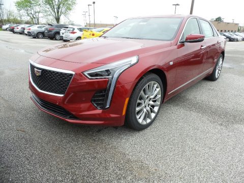 Red Horizon Tintcoat Cadillac CT6 Luxury AWD.  Click to enlarge.