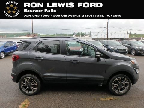 Smoke Metallic Ford EcoSport SES 4WD.  Click to enlarge.