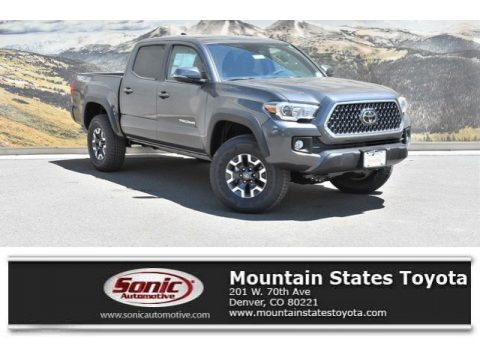 Magnetic Gray Metallic Toyota Tacoma TRD Off-Road Double Cab 4x4. Click to enlarge. Magnetic Gray Metallic Toyota Tacoma TRD Off-Road Double Cab 4x4. Click to enlarge.